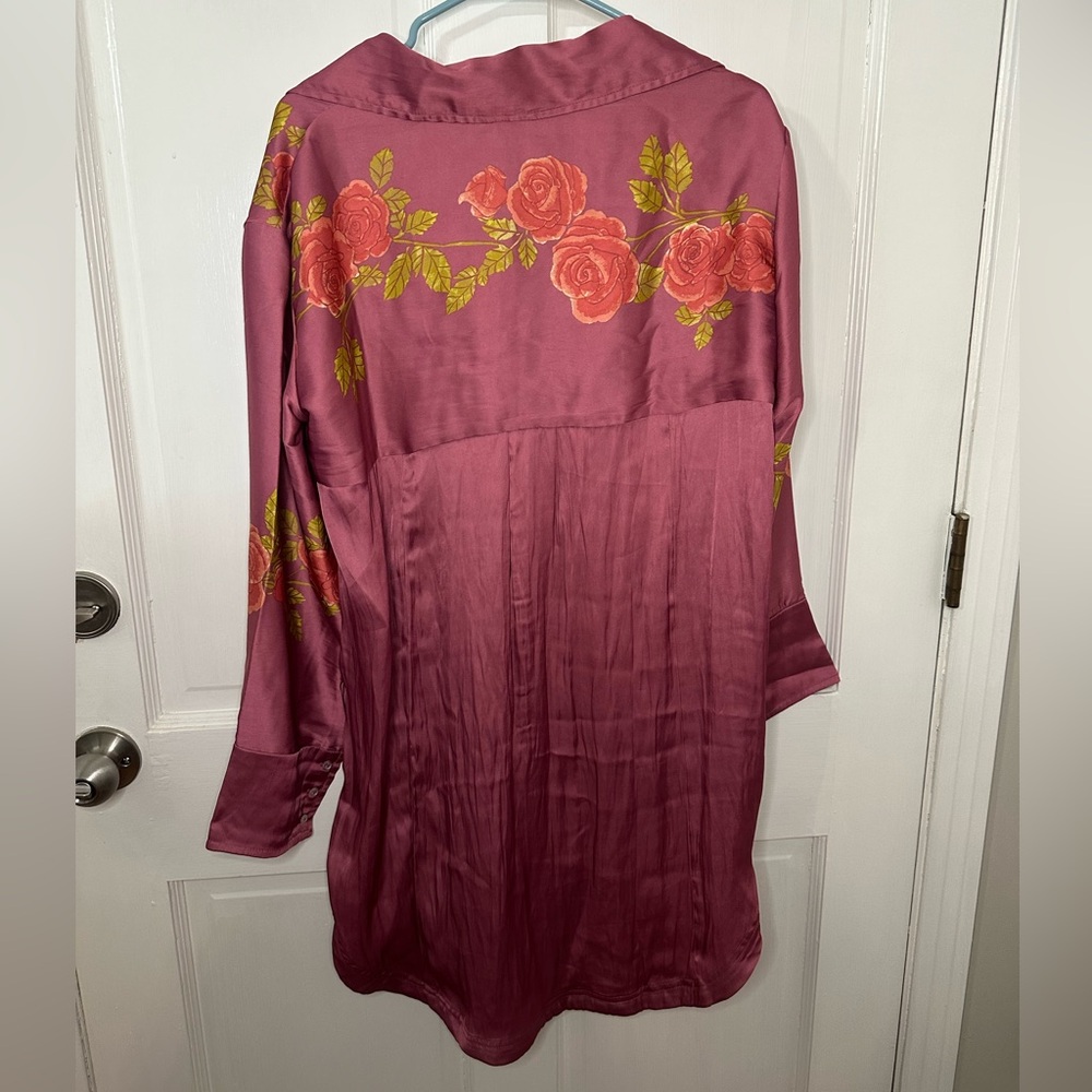 NWT Free People Off The Vine Button-Up Top - Picture 7 of 8